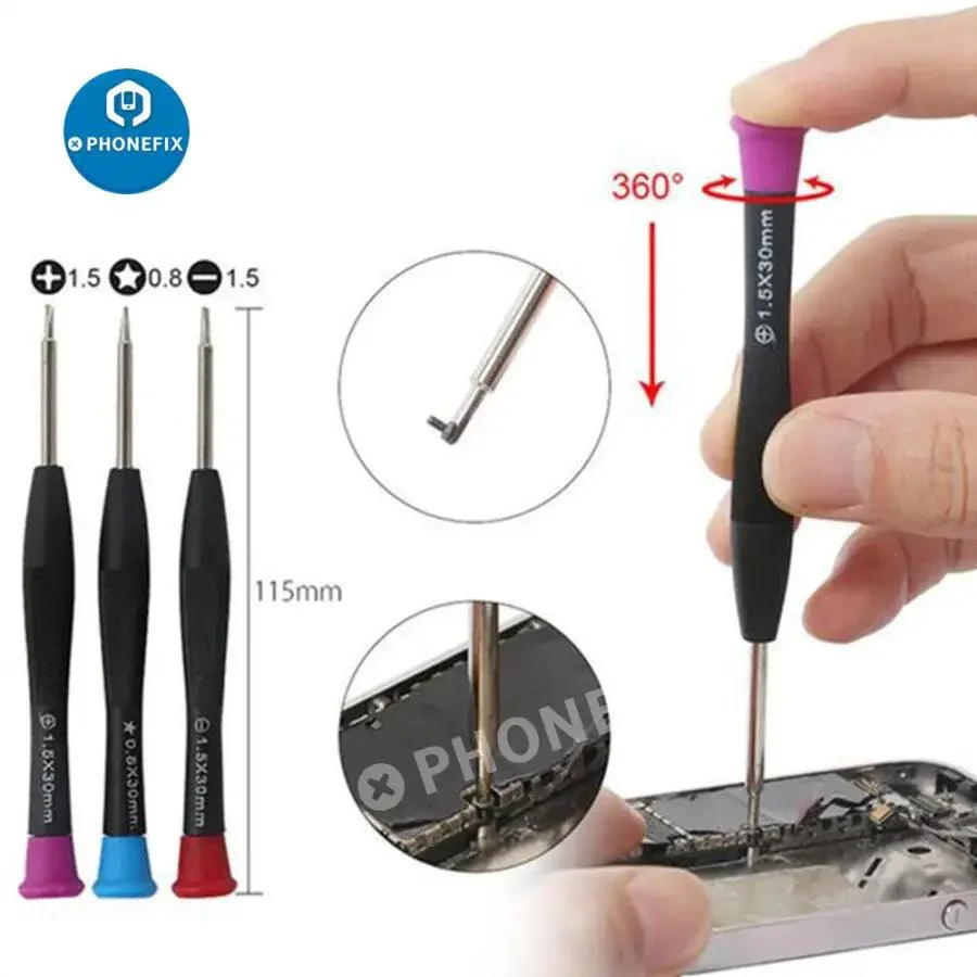All in 1 Spudger Pry Phone Screen Opening Repair Toolkits Screwdriver Set - Image 5