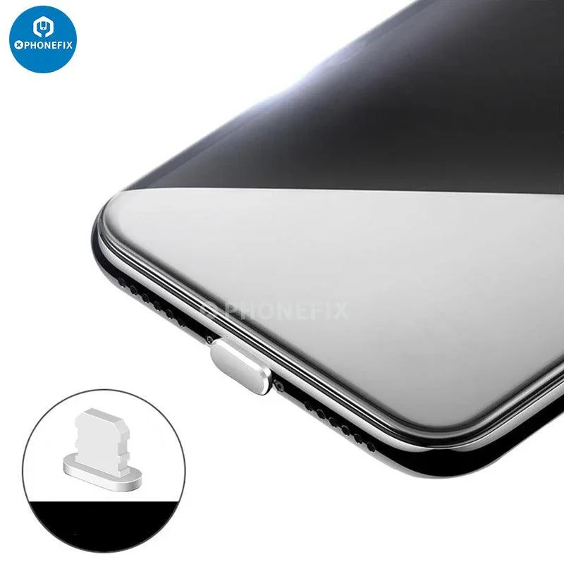 Aluminum alloy Anti Dust Plug iPhone USB Charging Port Dustproof Cap - Image 4