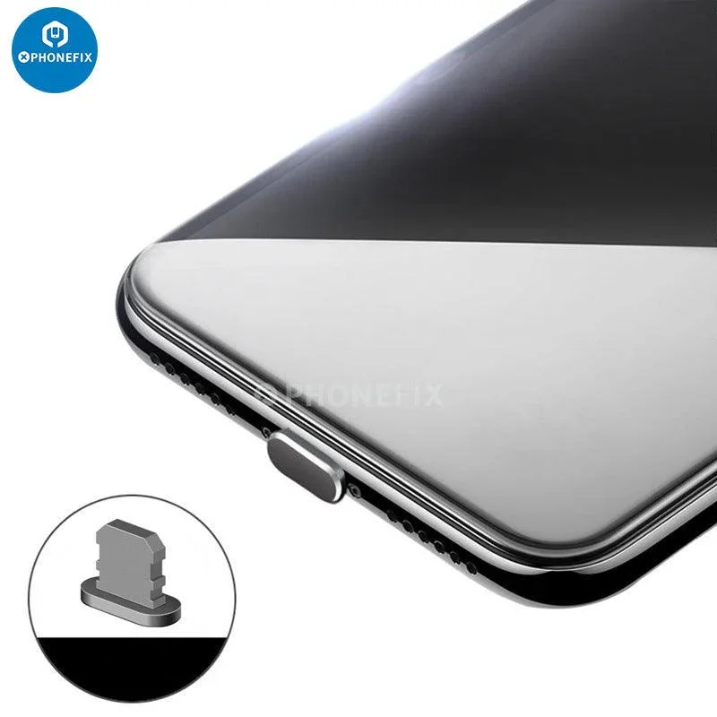 Aluminum alloy Anti Dust Plug iPhone USB Charging Port Dustproof Cap - Image 5