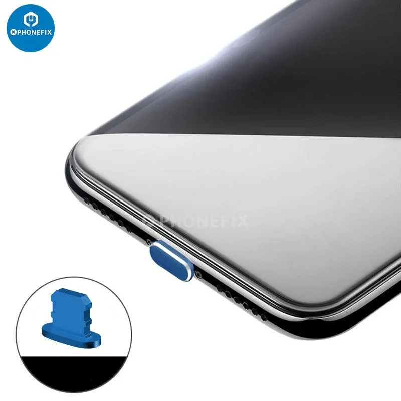 Aluminum alloy Anti Dust Plug iPhone USB Charging Port Dustproof Cap - Image 6