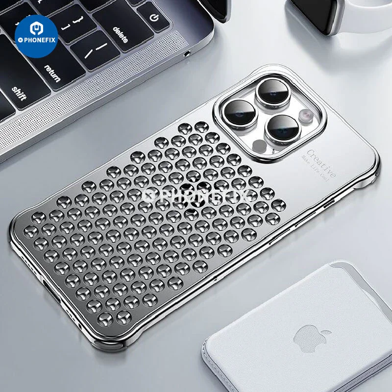 Aluminum Alloy Heat Dissipation Phone Case For iPhone 14 15 Series - Image 5