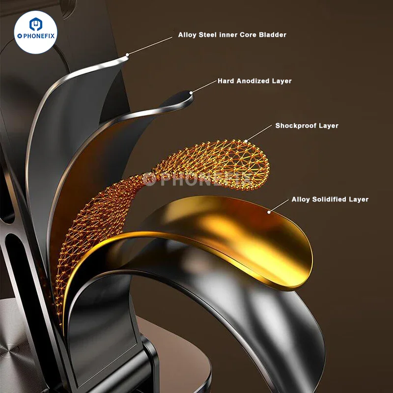 Aluminum Alloy Rotating Bracket Phone Tablet Adjustable Holder - Image 5