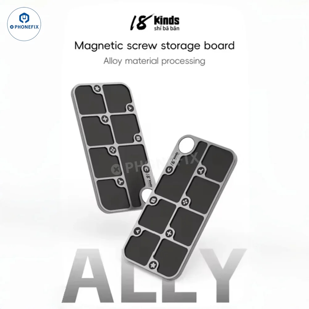 Aluminum Alloy Screw Magnetic Storage Tray Mat for Phone Repair - Image 10