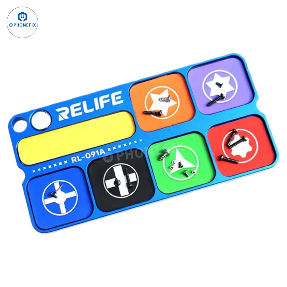 Aluminum Alloy Screw Magnetic Storage Tray Mat for Phone Repair - Image 11
