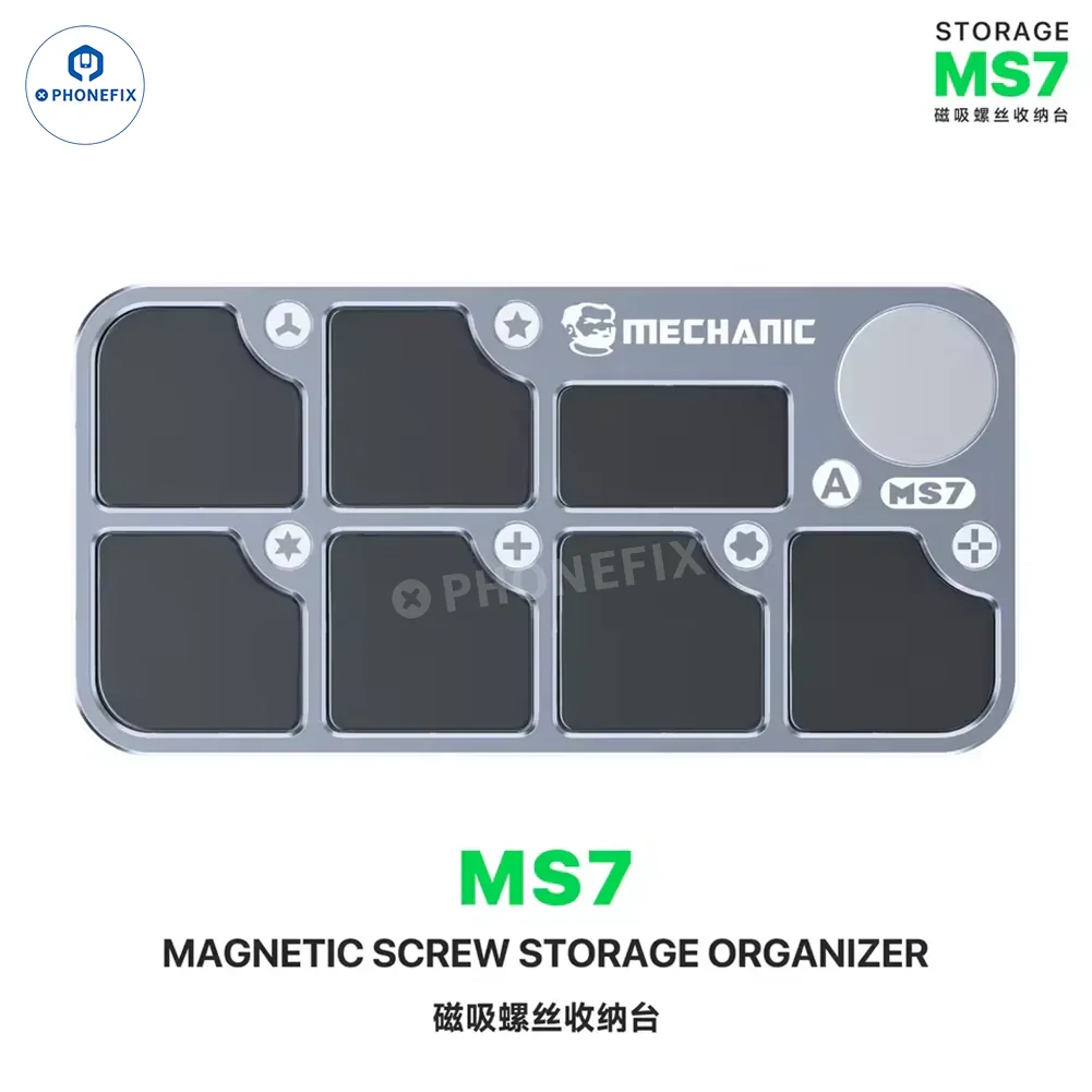 Aluminum Alloy Screw Magnetic Storage Tray Mat for Phone Repair - Image 7