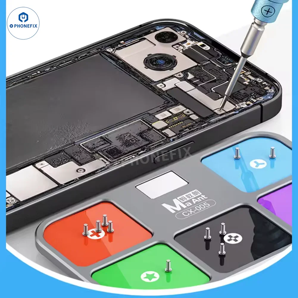 Aluminum Alloy Screw Magnetic Storage Tray Mat for Phone Repair - Image 8