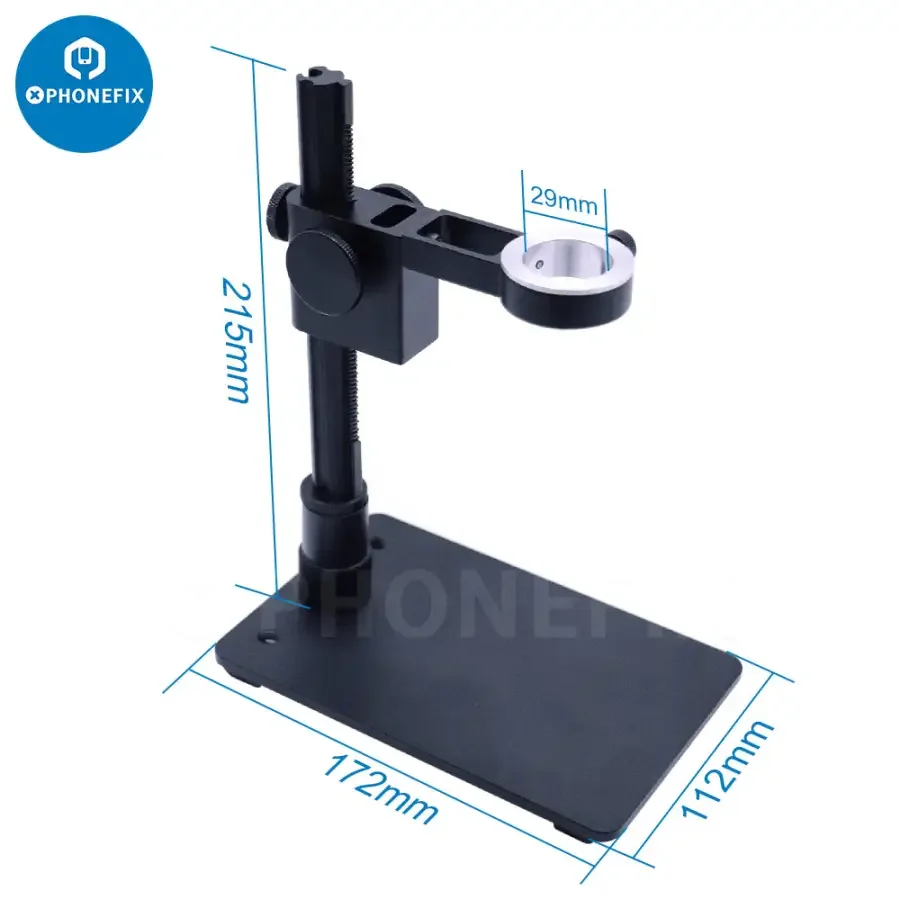 Aluminum Alloy USB Digital Microscope Stand Portable Holder Support Bracket - Image 12