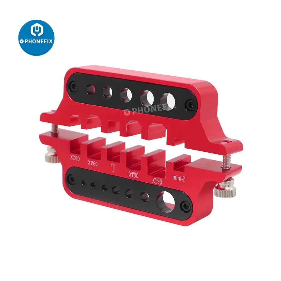 Aluminum Soldering Jig RC Tool For XT60/90 Deans Banana Plug Connector - Image 5