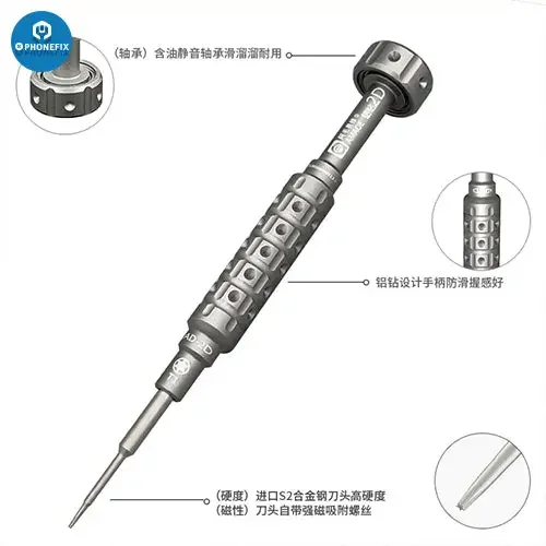 Amaoe 2D Screwdriver S2 Alloy Steel Bit For Cellphone MacBook iPad - Image 2
