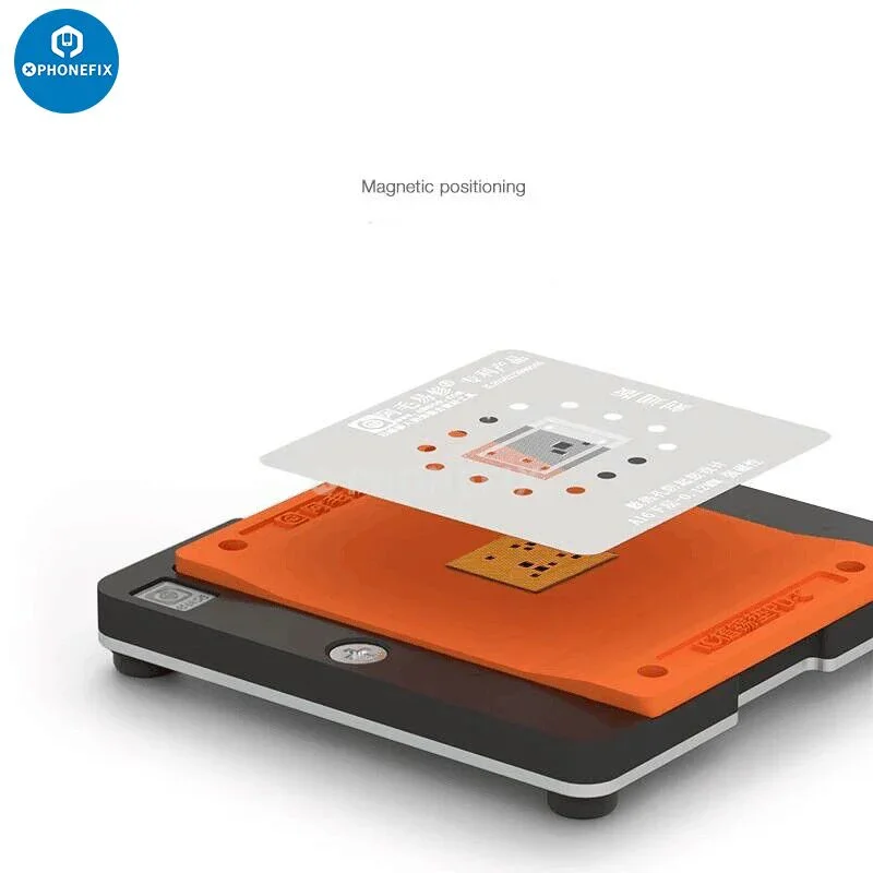 AMAOE A8-A19 Pro CPU Reballing Platform With Stencil for iPhone 8-17 - Image 4