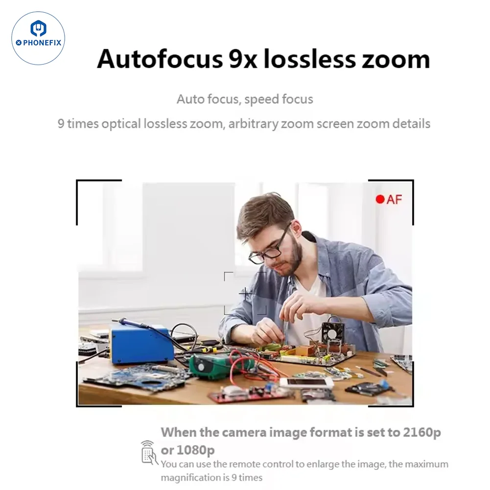 AMAOE AM-C6 USB 3.0 4K Ultra HD Live Streaming Camera - Image 3