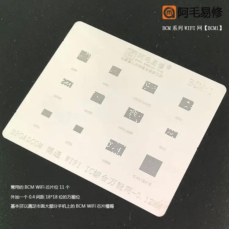 Amaoe BGA Reballing Stencil For AUDIO WiFi Bluetooth Chip Tin Solder - Image 3