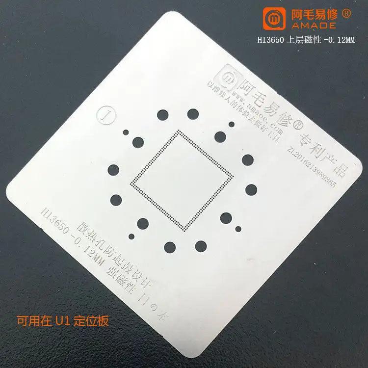 Amaoe BGA Reballing Stencil For HI6250 HI3690 CPU 5G - Image 4