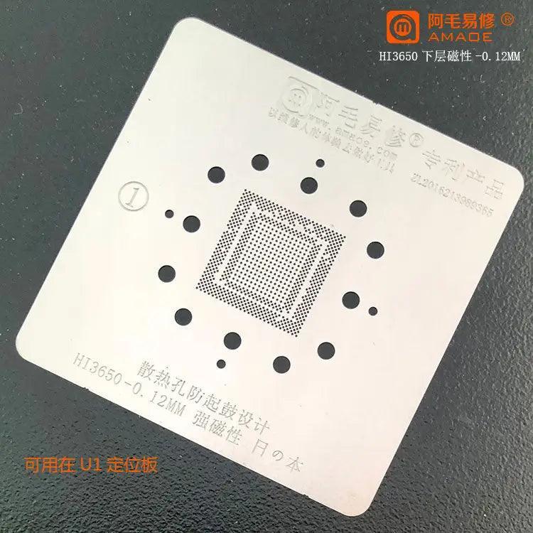 Amaoe BGA Reballing Stencil For HI6250 HI3690 CPU 5G - Image 5