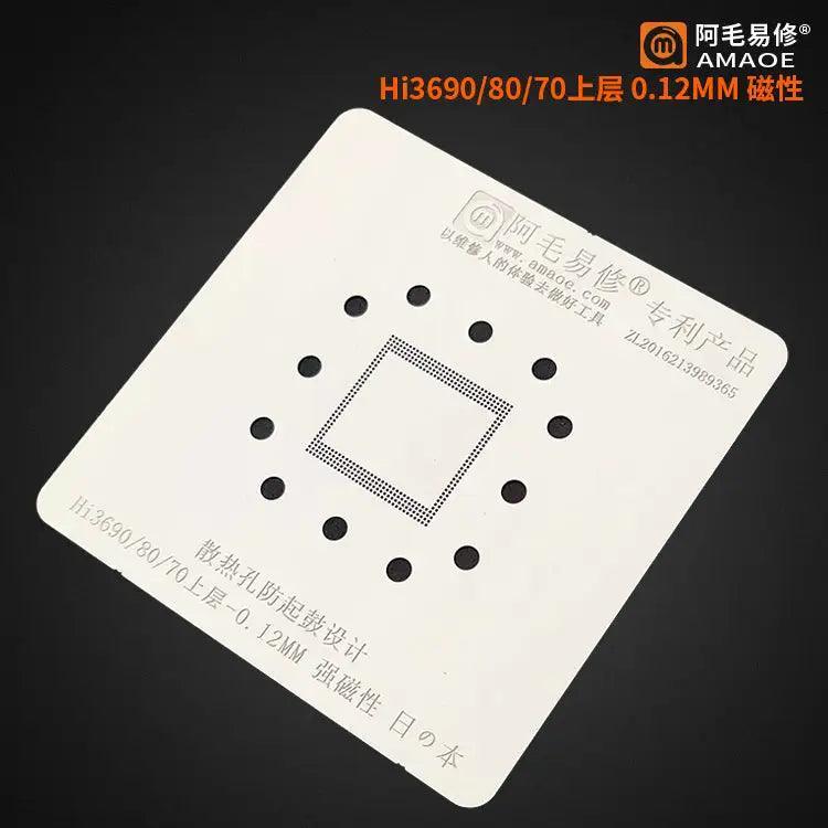 Amaoe BGA Reballing Stencil For HI6250 HI3690 CPU 5G - Image 8