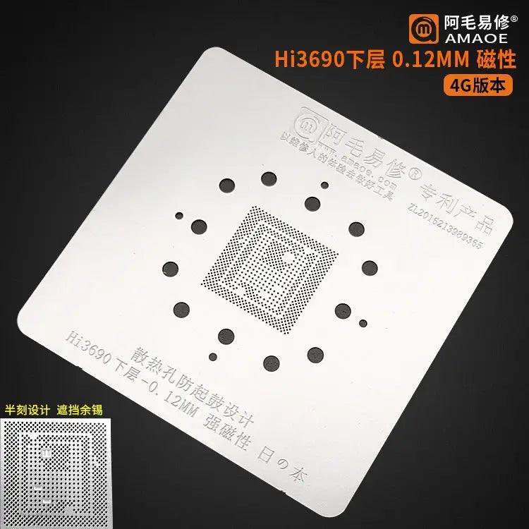 Amaoe BGA Reballing Stencil For HI6250 HI3690 CPU 5G - Image 9