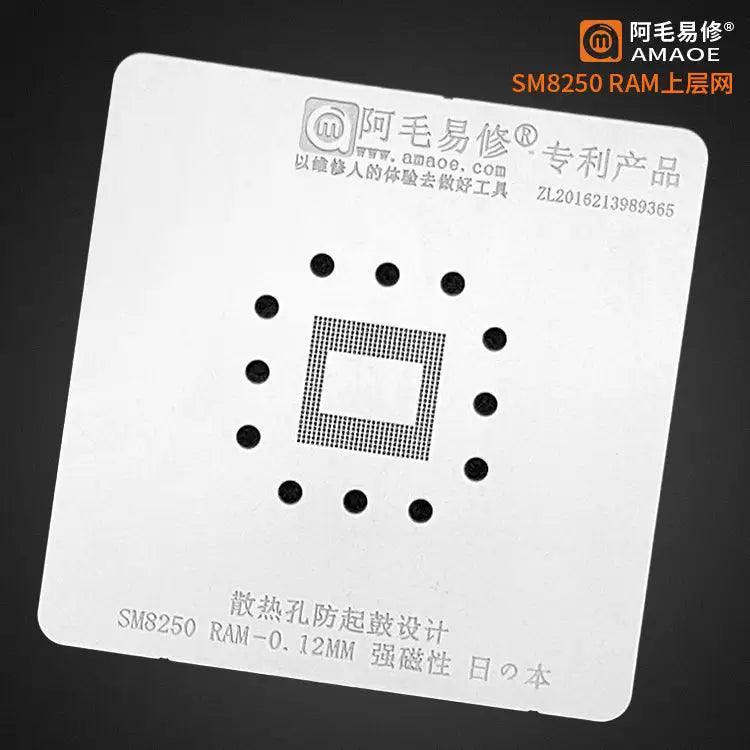 Amaoe BGA Reballing Stencil For SDM439 SM8250 CPU Bottom - Image 5