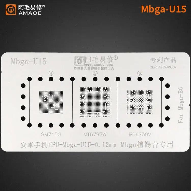 Amaoe BGA Reballing Stencil Template  For CPU MBGA - Image 11