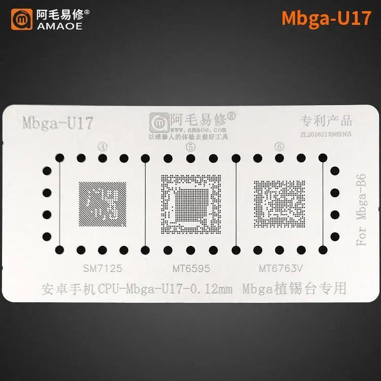 Amaoe BGA Reballing Stencil Template  For CPU MBGA - Image 13