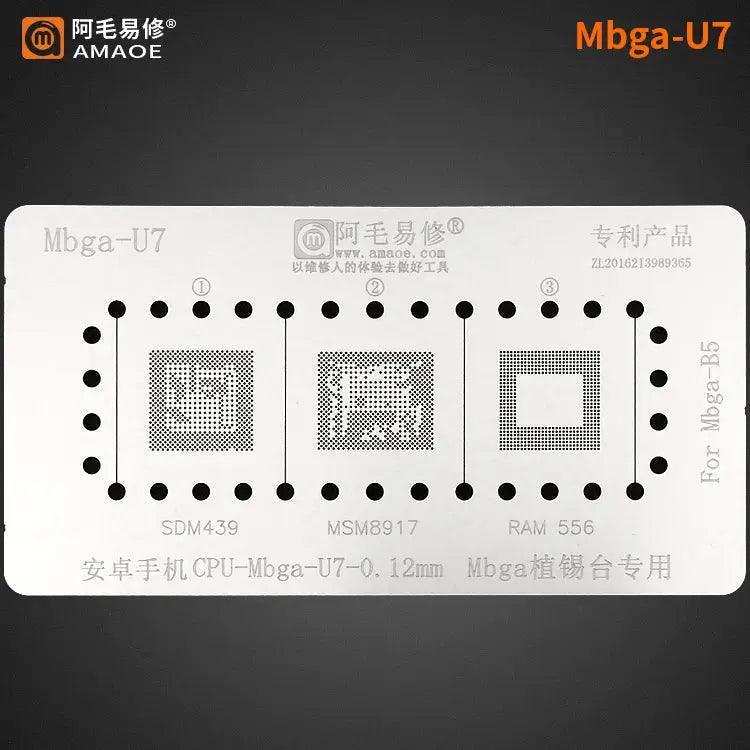 Amaoe BGA Reballing Stencil Template  For CPU MBGA - Image 3