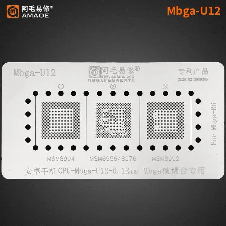 Amaoe BGA Reballing Stencil Template  For CPU MBGA - Image 8
