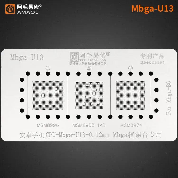 Amaoe BGA Reballing Stencil Template  For CPU MBGA - Image 9