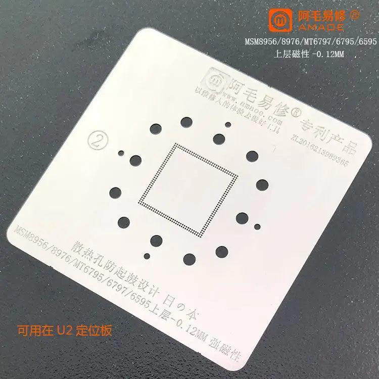 Amaoe BGA reballing Stencil Template for MTK CPU RAM - Image 11