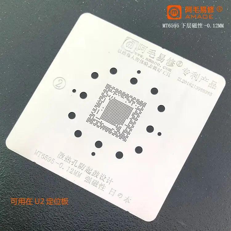 Amaoe BGA reballing Stencil Template for MTK CPU RAM - Image 13