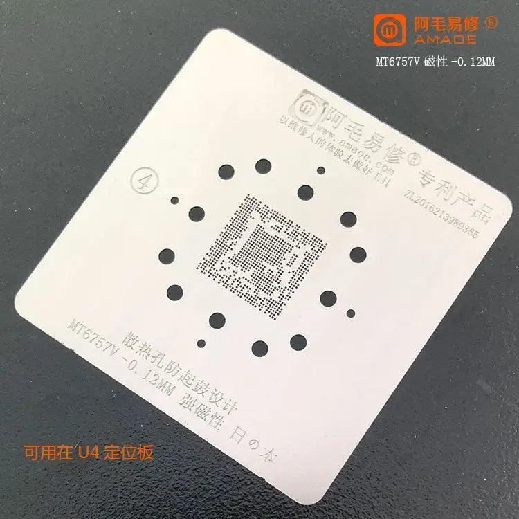 Amaoe BGA reballing Stencil Template for MTK CPU RAM - Image 15
