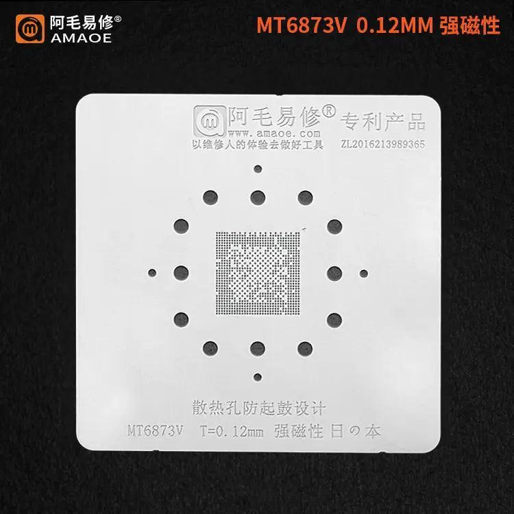 Amaoe BGA reballing Stencil Template for MTK CPU RAM - Image 17