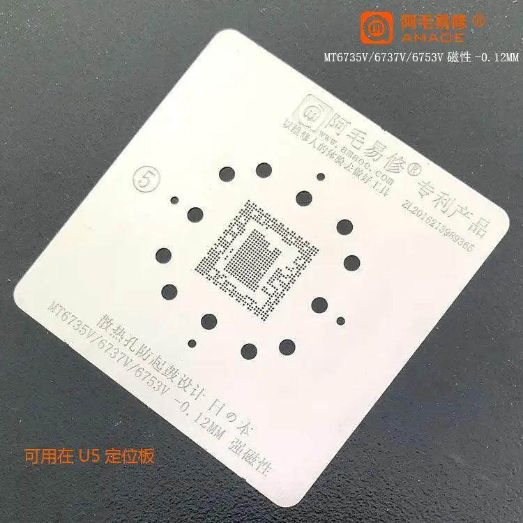 Amaoe BGA reballing Stencil Template for MTK CPU RAM - Image 4