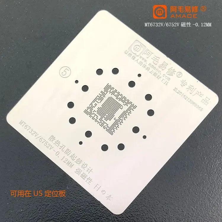 Amaoe BGA reballing Stencil Template for MTK CPU RAM - Image 5