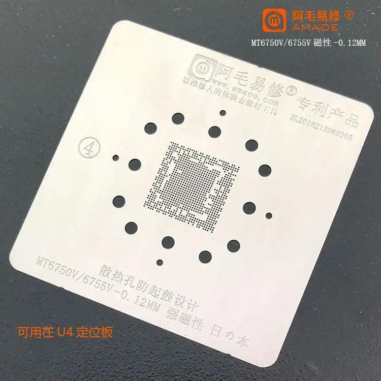 Amaoe BGA reballing Stencil Template for MTK CPU RAM - Image 6