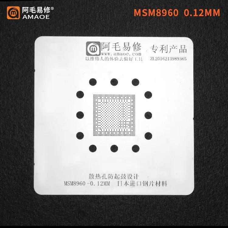 Amaoe BGA Stencil For Qualcomm CPU Reballing template - Image 14