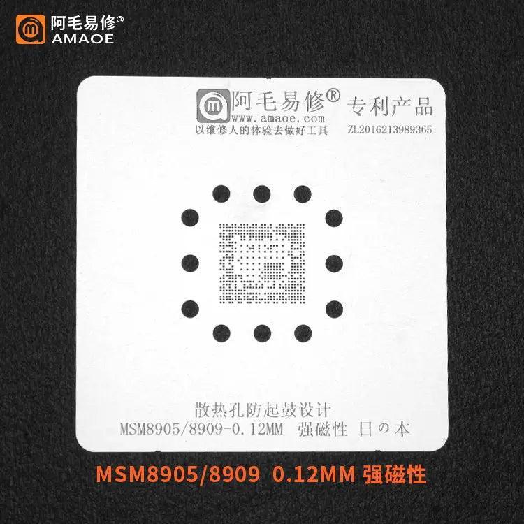Amaoe BGA Stencil For Qualcomm CPU Reballing template - Image 16