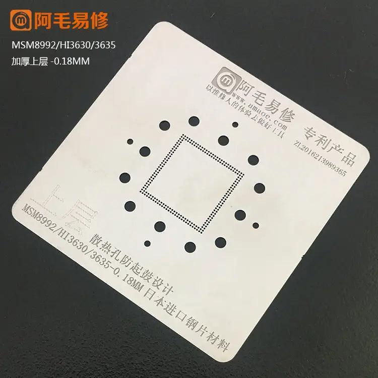 Amaoe BGA Stencil For Qualcomm CPU Reballing template - Image 17