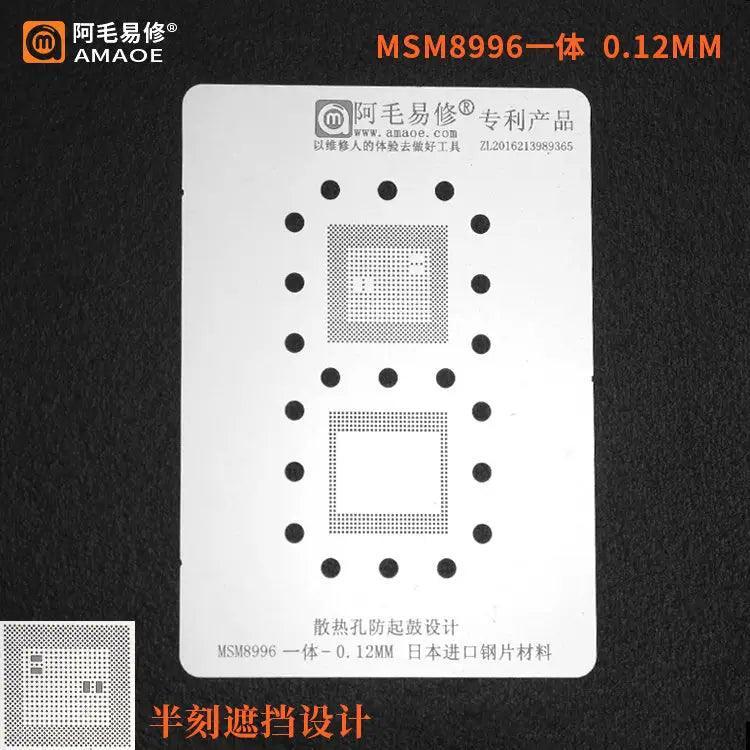 Amaoe BGA Stencil For Qualcomm CPU Reballing template - Image 2