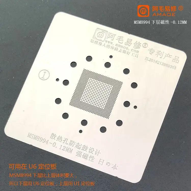 Amaoe BGA Stencil For Qualcomm CPU Reballing template - Image 20