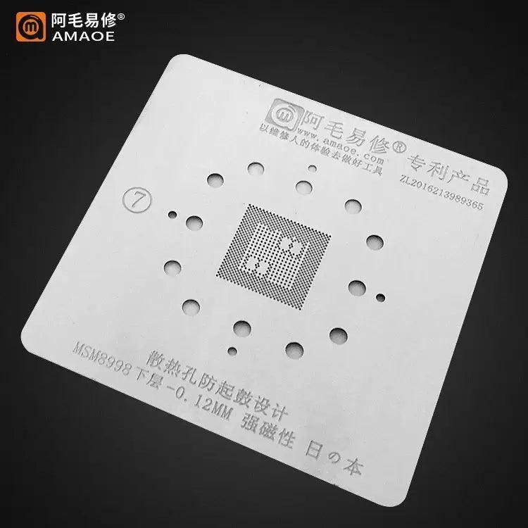Amaoe BGA Stencil For Qualcomm CPU Reballing template - Image 21