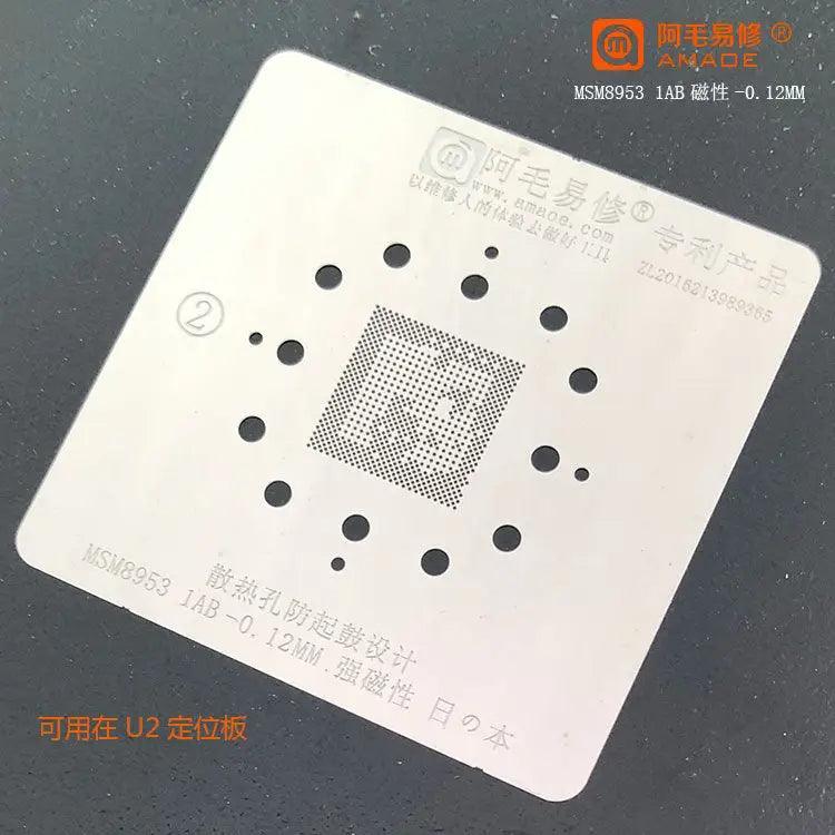 Amaoe BGA Stencil For Qualcomm CPU Reballing template - Image 7