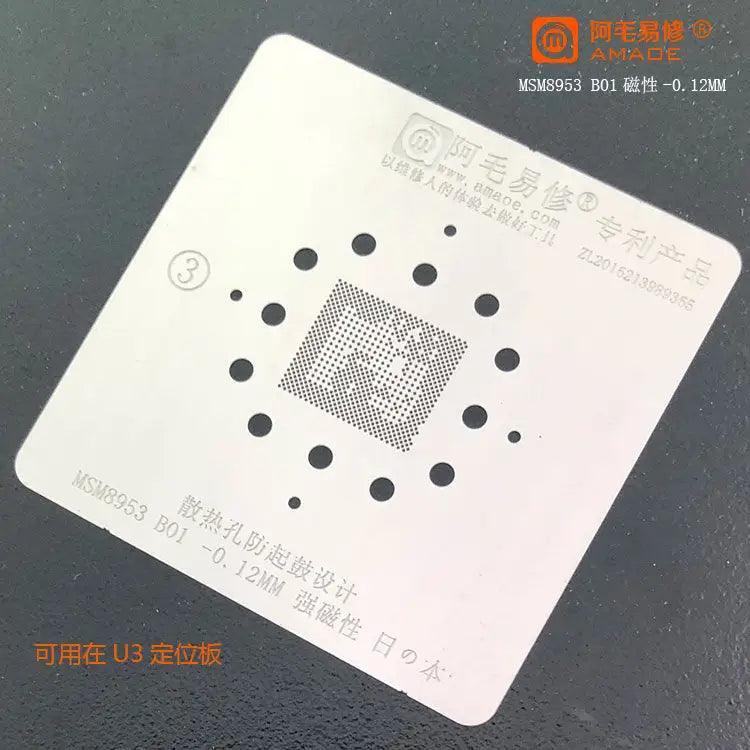 Amaoe BGA Stencil For Qualcomm CPU Reballing template - Image 8