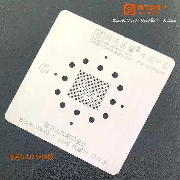 Amaoe BGA Stencil For Qualcomm CPU Reballing template - Image 9