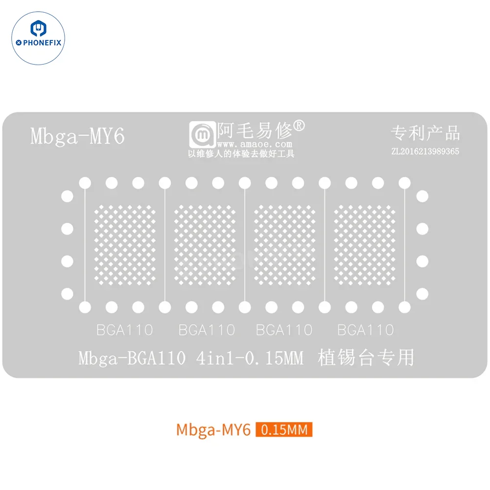 AMAOE BGA110 BGA315 Nand Chip BGA Reballing Platform - Image 11