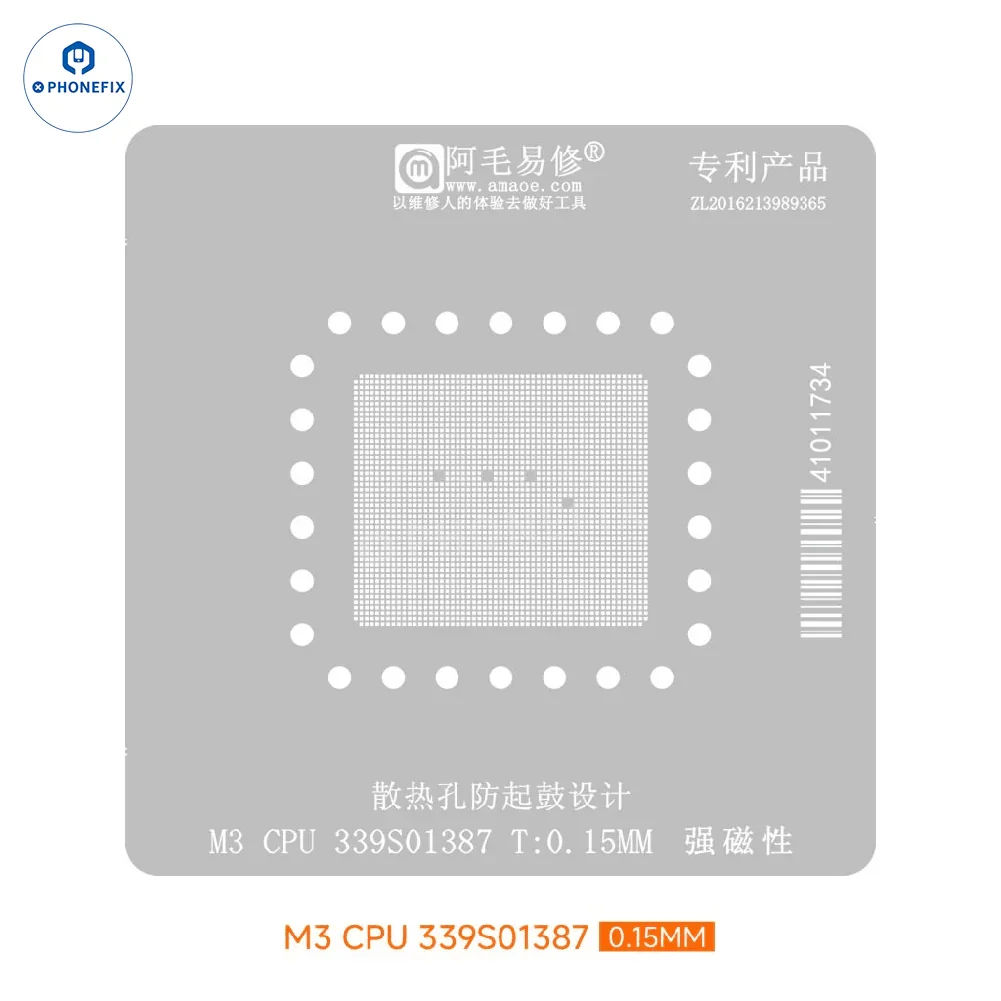 AMAOE CPU Tin Planting Platform For MacBook M1/M2/M3 Pro - Image 22
