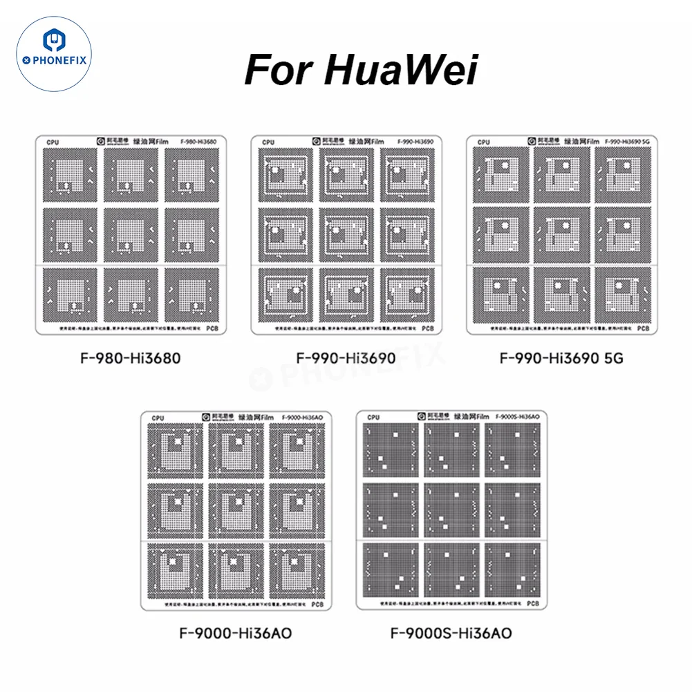 Amaoe Green Oil UV Stencil for phone Solder Ink CPU IC Tinning Repair - Image 6