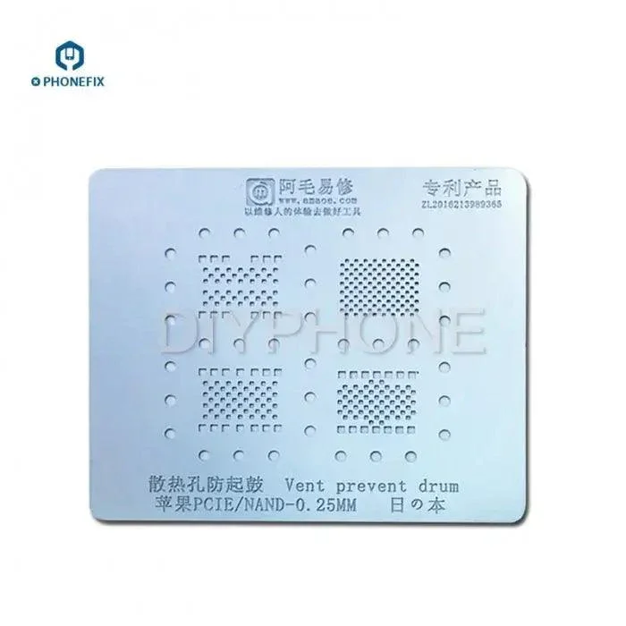 AMAOE IP NAND Flash Reballing Stencil HDD Positioning Steel Mesh - Image 4