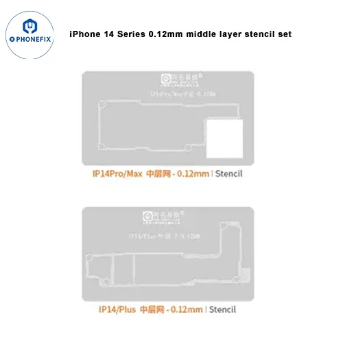 AMAOE iPhone 12-17 Pro Max Middle Layer Steel Mesh Positioning Mold - Image 8