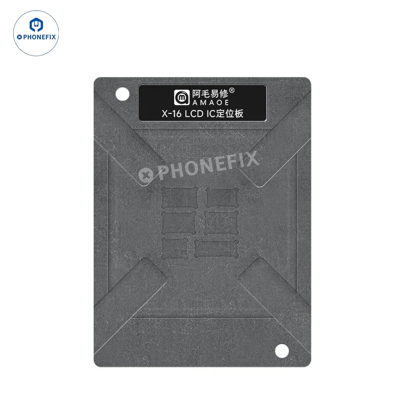 Amaoe iPhone X-16 Screen IC Reballing Stencil Tin Planting Platform - Image 3