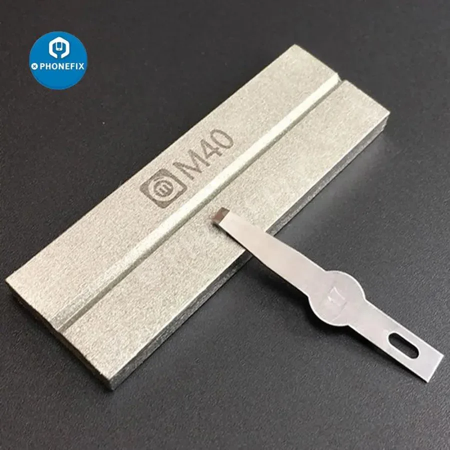 Amaoe M40 Double-sided Grindstone Tweezers Correction Polish Station - Image 6