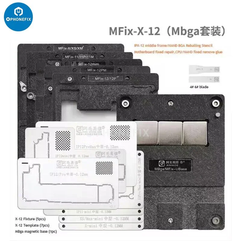 Amaoe MFix X-15PM Motherboard Middle Layer Tin Planting Platform - Image 9